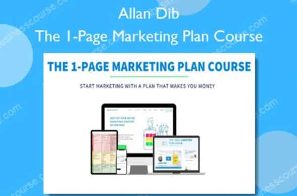 Allan Dib The 1 Page Marketing Plan Course