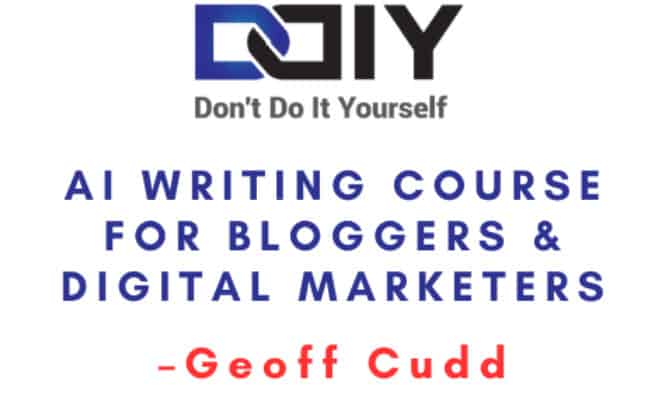 Geoff Cudd AI Writing Course for Bloggers